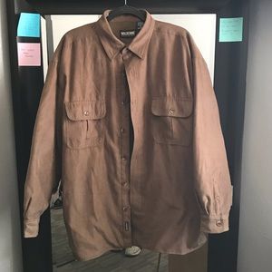 Wolverine size XL brown button down jacket